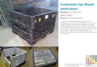 Contenedores plásticos colapsables